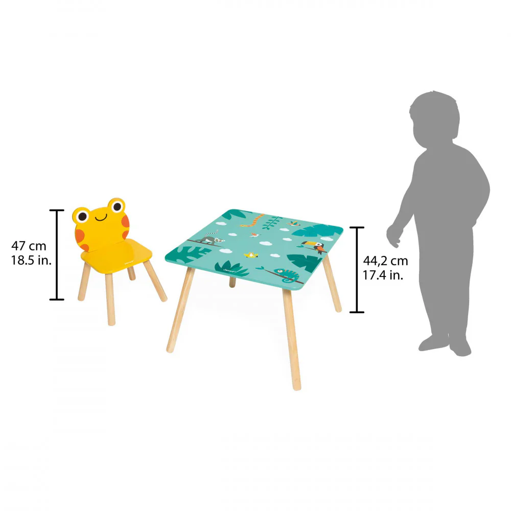 Tropik - Set Tavolo E Sedie Tropicali - immagine 4