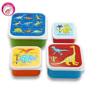 Set di 4 Snack Box Dinosauri – Tyrrel Katz