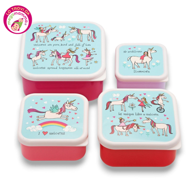 Set di 4 Snack Box Unicorn – Tyrrel Katz - immagine 2