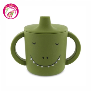 Sippy cup in silicone dino – Trixie