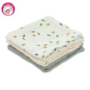 Kit di 3 mussole 55x55cm – ortaggi – Trixie