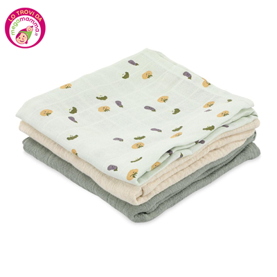 Kit di 3 mussole 55x55cm – ortaggi – Trixie - immagine 2