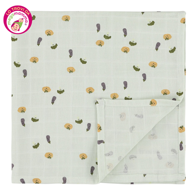 Mussola 110x110cm – Vegetables – Trixie - immagine 2