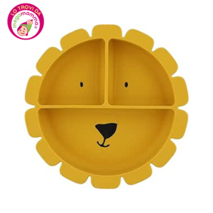Piatto con divisori in silicone Mr Lion – Trixie