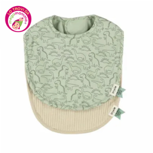 Set di 2 bavaglini dinosauro – Trixie